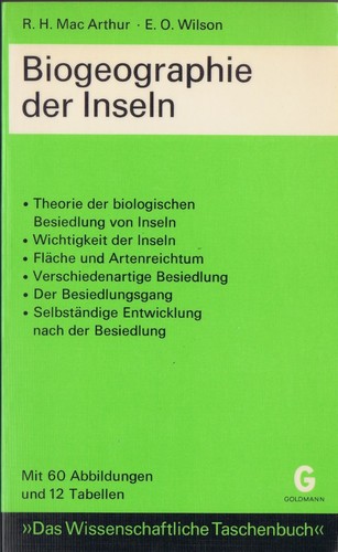 Biogeographie inseln macarthur - biogeographie,