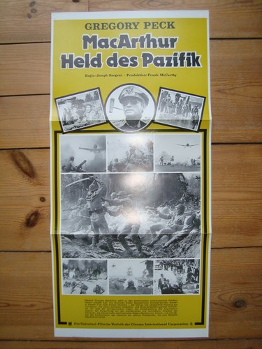 Poster macarthur held des - macarthur,