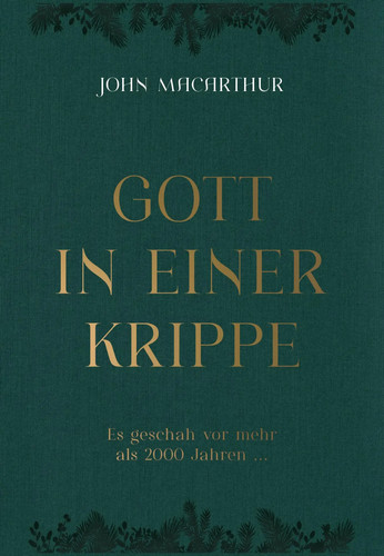 Gott einer krippe - in,