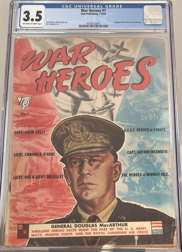 War heroes cgc 5 golden - #1,